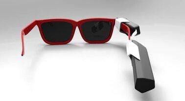 Red Color Glasses With Vyoocam