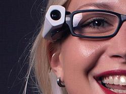 A woman Wearing Vyoocam